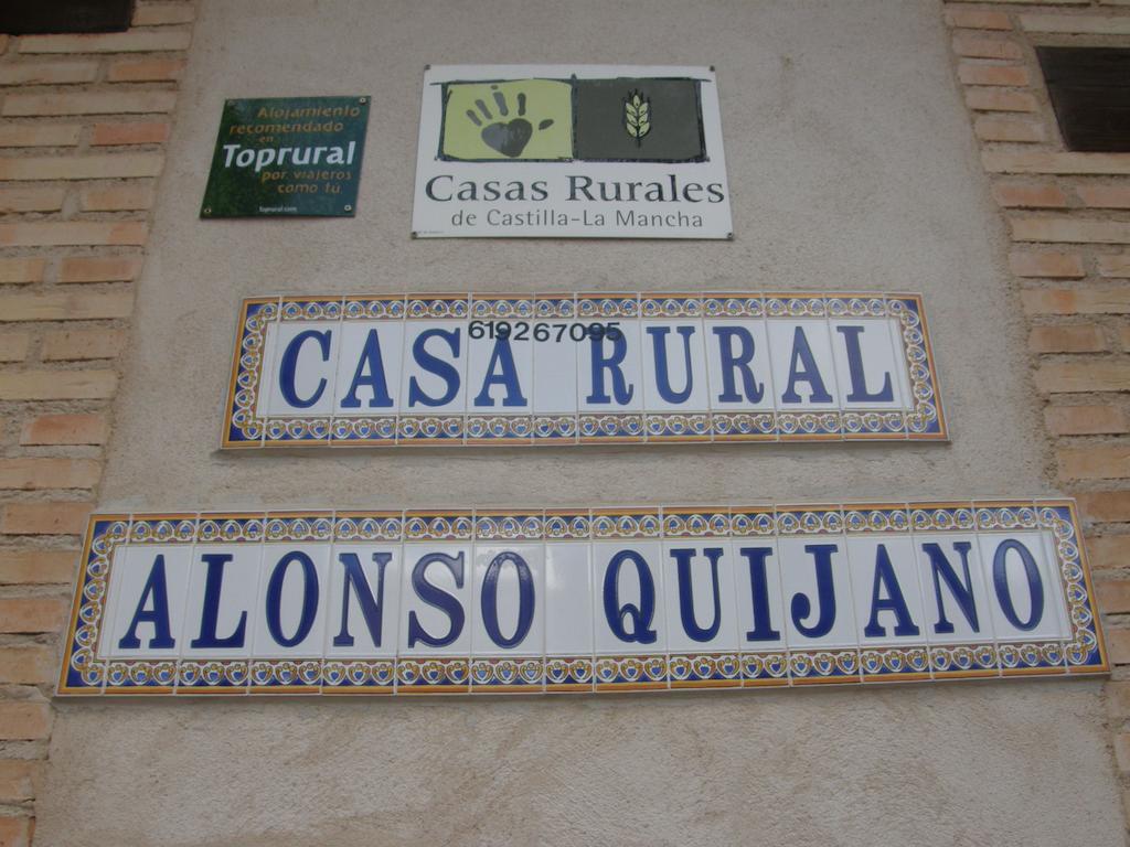 Casa Rural Alonso Quijano Argamasilla de Alba Eksteriør bilde